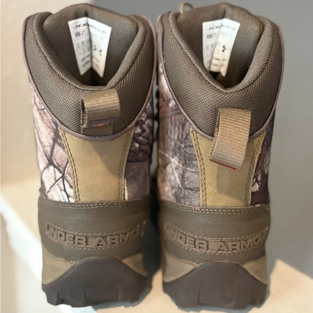 Under Armour Brow Tine Womens sz 6 Hunting Boots 800 Gram Gore-Tex Camouflage - Picture 7 of 9